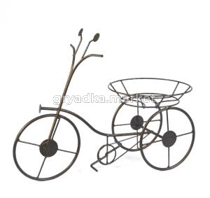 Подставка напольная на 1 горшок Велосипед М0000058