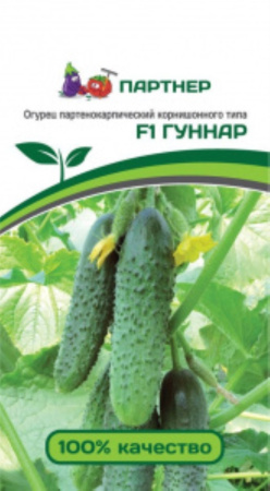 Партнер Огурец ГУННАР F1 ^(5шт) Партнер Огурец ГУННАР F1 ^(5шт)
