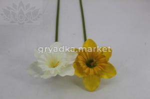 Искусственные цветы Нарцисс в ассорт. h45см