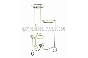Подставка напольная на 3 горшка М0000068