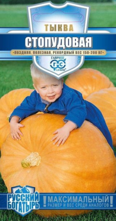 Тыква Стопудовая 1,0г сер.Рус.богатырь Гавриш