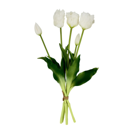 Искусственные цветы Букет тюльпанов из силикона 5 голов h40см в ассорт. 185570 1 Искусственные цветы Букет тюльпанов из силикона 5 голов h40см в ассорт. 185570 1