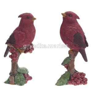 Фигурка декоративная Птичка,  L6 W7 H16 см, 2в.