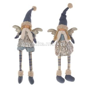 Игрушка набивная Ангел, L30 W11 H44 см, 2в.