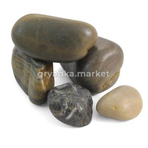 Галька S-AB, цветная смесь, крупная, 50-80мм, 1кг