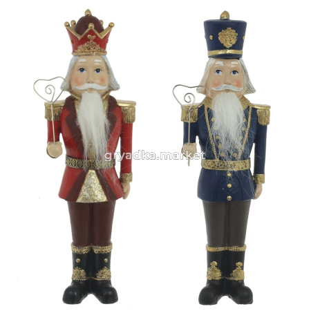 Фигурка декоративная Солдатик, L10,5 W6 H30 см, 2в.