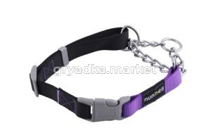 Ошейник NUNBELL д-собак s-MLC 51х2.5см (полуудавка на рывковой цепи) микс арт.30919-0159 Код262237