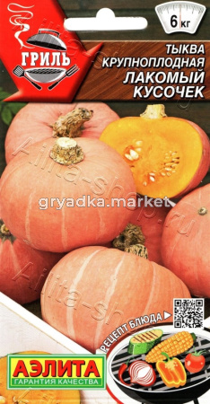 Тыква крупноплодная Лакомый кусочек 2 г (Аэлита)
