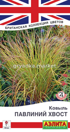 Ковыль Павлиний хвост 5шт Мн 60см (Аэлита)