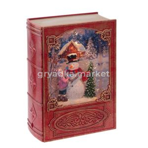 Книга с подсветкой, L13 W7 H19 см, (3хАА не прилаг.)