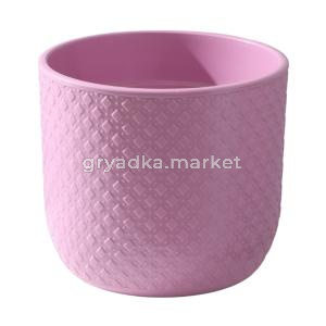 Клевер кашпо со вставкой 4,5л d19 h19см пионовый -6