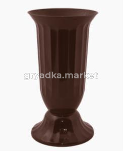 Флора  (вазон под срезку)  51 (темно-коричневый) -5