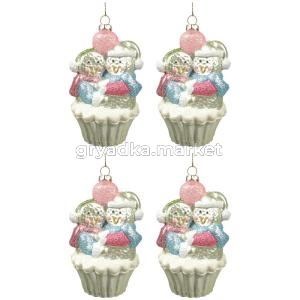 Шары набор Пирожное (уп.4шт) 