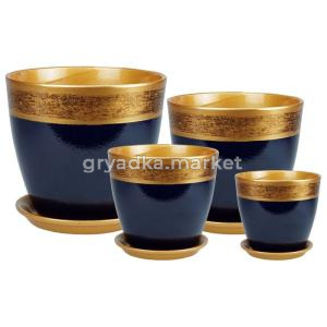 Бутон ВАЛЕНСИЯ к-т из 4-х сапфир