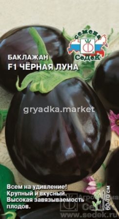 Баклажан Черная луна (Седек)