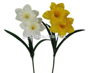 Искусственные цветы Нарцисс в ассорт.