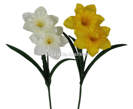 Искусственные цветы Нарцисс в ассорт.