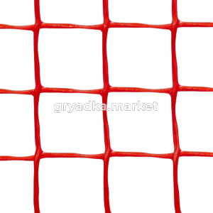 Сетка/решетка Садовая, 20*20мм, 1*20м, красная