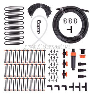 Капельный полив Жук от емкости с регулируемыми капельницами на 60 растений