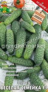Огурец Веселая семейка F1 12шт. Поиск