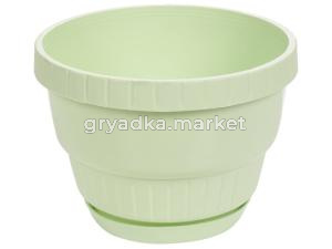 Крокус горшок с поддоном л 170мм салатовый -Т-С         