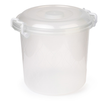 Контейнер 10л унив.круглый на защелках -6