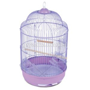 Клетка 33A для птиц круглая, эмаль, d330х565мм