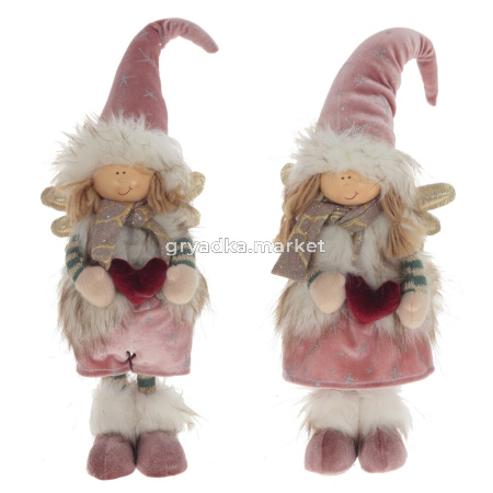 Игрушка набивная Фея, L17 W12 H34-52 см