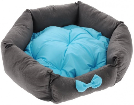 Лежанка Комфорт р-р S 52х53х14см салатовая-LM4090-003-Lion