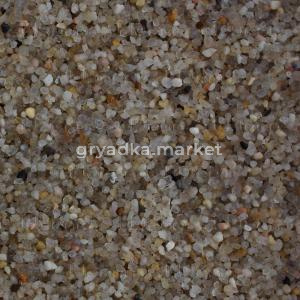 Грунт натуральный 3,1кг Светлый песок 2,5-5,0мм 1-10