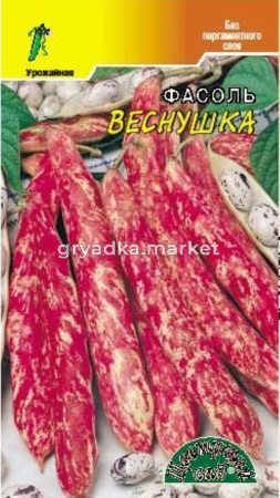 Фасоль Веснушка желтая кустовая спаржевая 3г Ранн (Цвет сад)