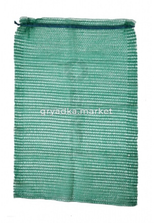 Сетка-мешок 50х80 см с завязками крас, зелен. УП 100шт!!!!!