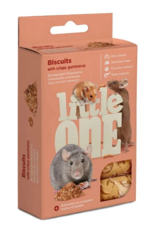 Лакомства д-грызунов Воздушные зерна 70г банка Little One (Литтл Ван) 1-6