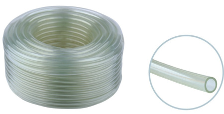 Шланг Naribo воздушный 4мм прозрачный ПВХ мягкий (катушка 100м)