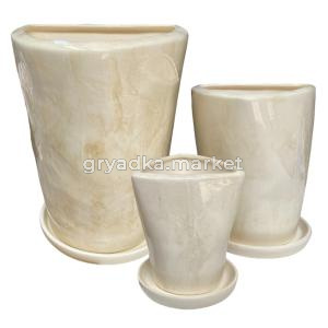 Трио-Комплект из 3х (10л,3,5л,0,9л, с под.)белый