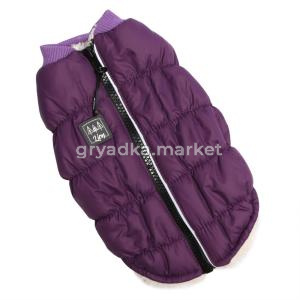 Жилетка для животных, цвет: фиолетовый LMK-502 (Размер XXL (Длина спинки 37-39, грудь 48-60, шея 34-