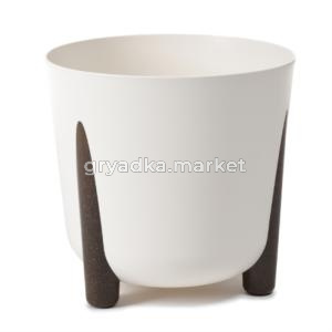 Фрида кашпо на ножках 8,1л d26 h23см кремовый FRIDA -Польша