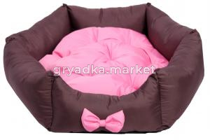 Лежанка д-животных Комфорт р.М LM4090-003-63x59x16см-Lion