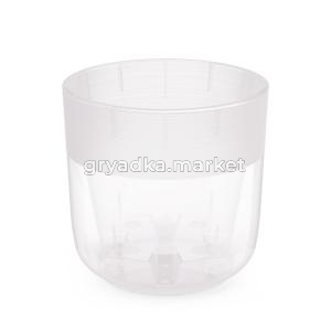 Линель горшок со вставкой 39,5х51,5см белый 4,5л-12