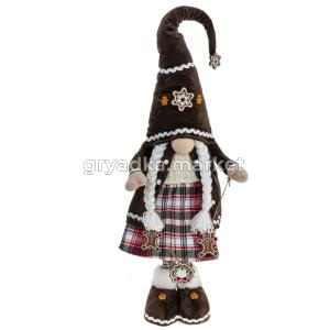 Игрушка набивная Гном,  L24 W14 H110 см