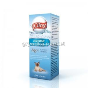 Паста для вывода шерсти 30мл Cliny-40