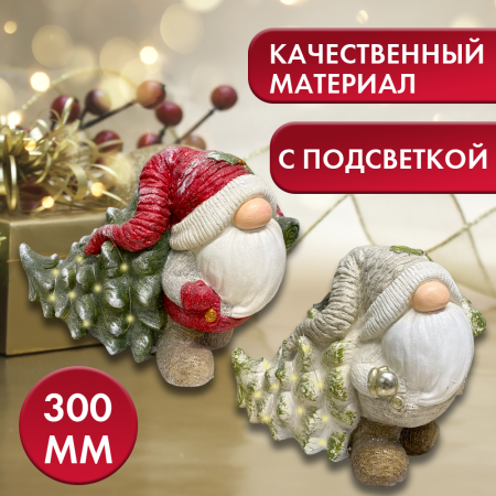Фигурка декоративная Гном с подсветкой3 Фигурка декоративная Гном с подсветкой3