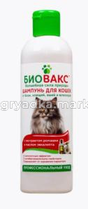 БиоВакс шампунь д-кошек инсектицидный 250мл 1-12 Биосфера