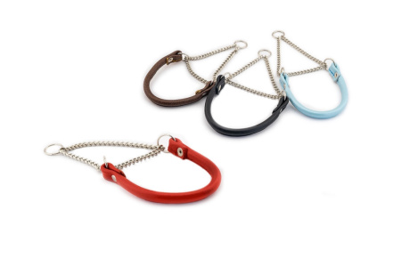 Удавка кожаная цветная круглая ZooM 