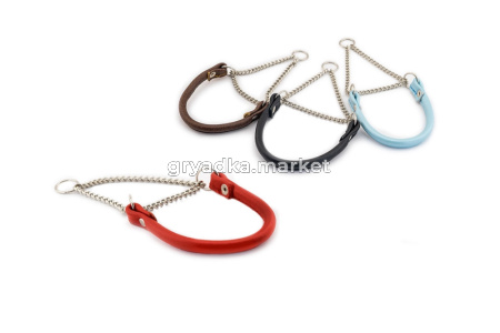 Удавка кожаная цветная круглая ZooM 