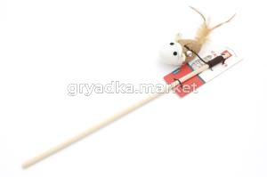 Игрушка-дразнилка NUNBELL д-кошек Мышка l=40см арт.SASP8210 Код259339