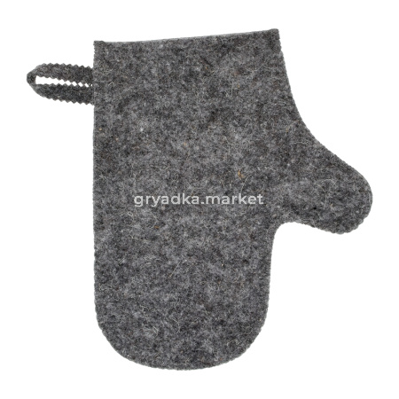Рукавица для сауны войлок 100% -20