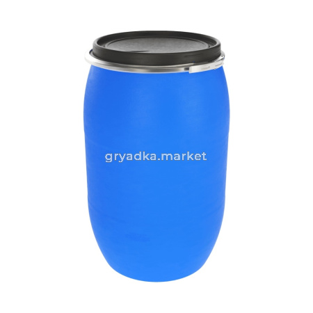 Бочка-бак  127л сине-фиолет круглая dгорл.39см 