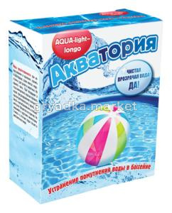 Для бассейнов Акватория Аква-Лайт-Лонго Чистая вода 500г 1-15 ВХ 