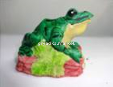 Декор д-акв. Распылитель-Декор Лягушка 10х8х7см- YM-163							